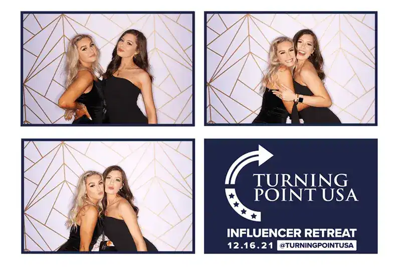 Open-air photo booth in Phoenix, AZ for outdoor events and large gatherings