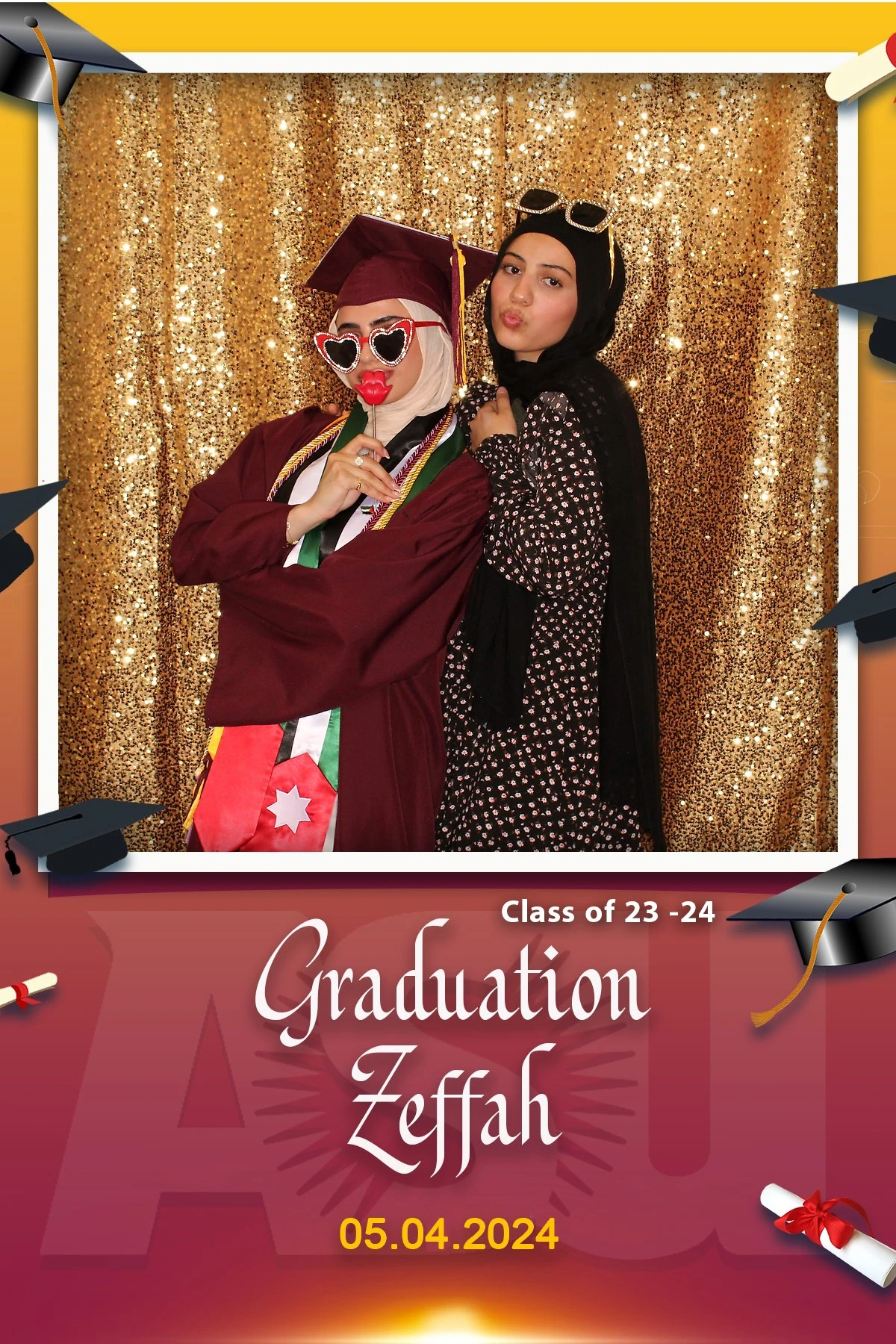Photo Booth Rentals in Phoenix & Scottsdale - Ooh la la Graduation Photo Booth Rental