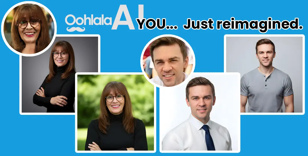 Generative AI photo booth transformation portrait at Scottsdale event