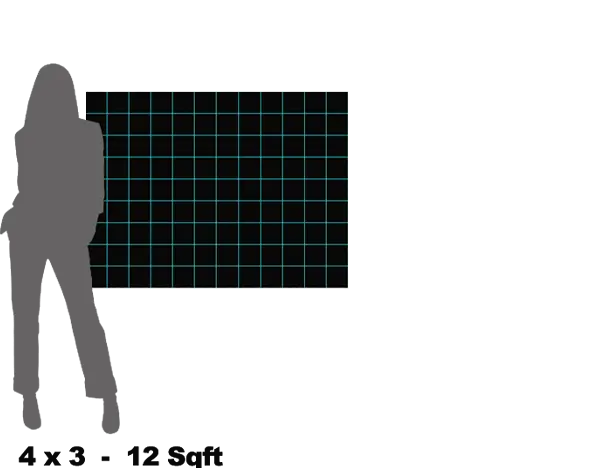 4ftx3ft Small Mosaic wall